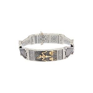 Konstantino Stavros 18K & Silver Bracelet